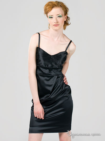 Платье Eleonora Amadei, цвет черное