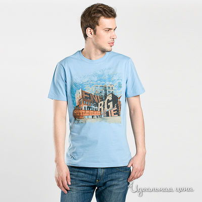 Футболка Energie, цвет цвет голубой