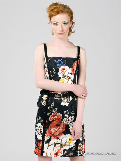 Платье Eleonora Amadei, цвет цвет черный