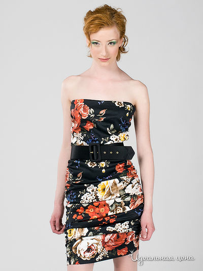 Платье Eleonora Amadei, цвет цвет черный