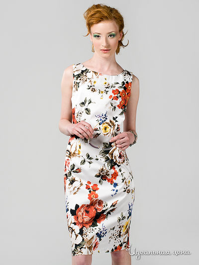 Платье Eleonora Amadei, цвет цвет белый