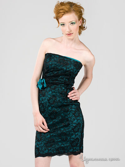 Платье Eleonora Amadei, цвет голубое