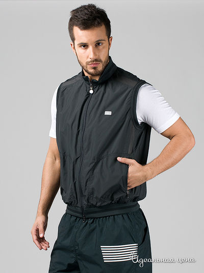 Жилет Emporio Armani, цвет цвет темно-серый