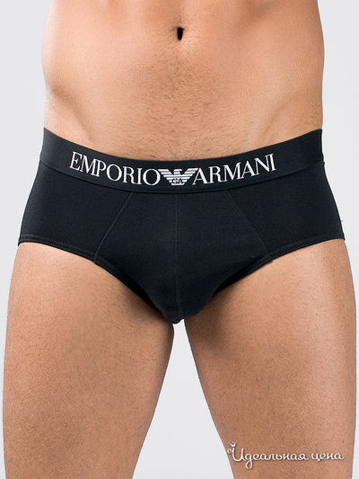 Трусы Emporio Armani, цвет цвет черный
