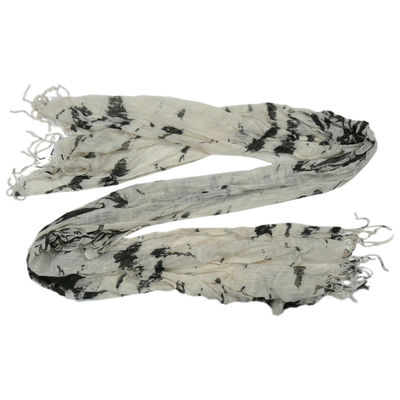 Шарф Young Reporter, цвет цвет черный / белый