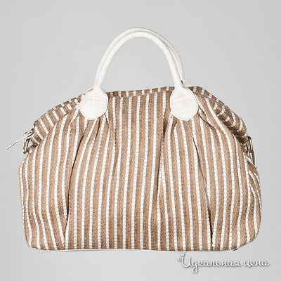 Сумка Abbacino, цвет цвет белый / коричневый