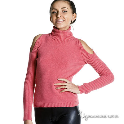 Водолазка Lovini, цвет цвет коралловый