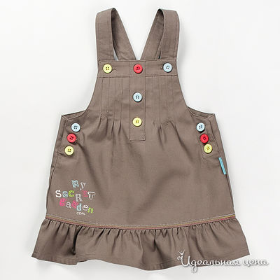 Платье Coccodrillo, цвет цвет коричневый