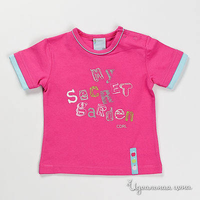 Футболка Coccodrillo, цвет цвет розовый