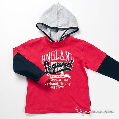 Толстовка Coccodrillo, цвет цвет красный