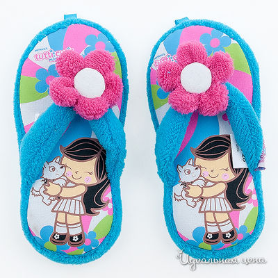 Тапочки De Fonseca, цвет цвет голубой