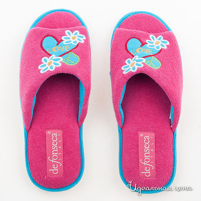 Тапочки De Fonseca, цвет цвет фуксии