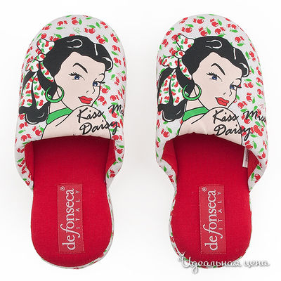 Тапочки De Fonseca, цвет цвет белый