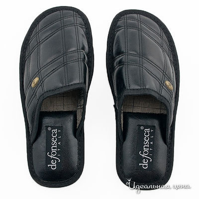 Тапочки De Fonseca, цвет цвет черный
