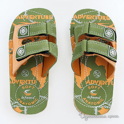 Сандалии De Fonseca, цвет цвет зеленый