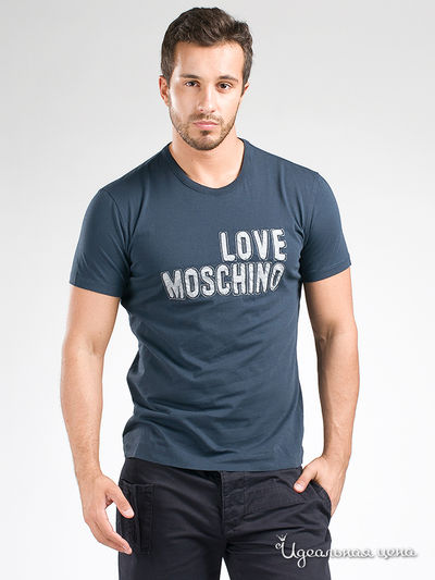 Футболка Mix men's wear, цвет цвет серо-синий