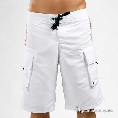 Шорты Galliano, цвет цвет белый