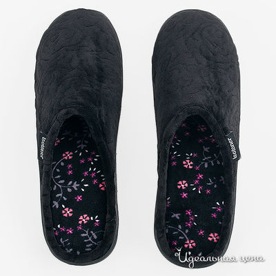 Тапочки Isotoner, цвет цвет черный