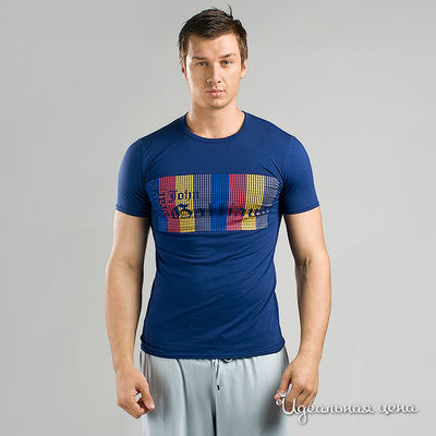 Майка Galliano, цвет цвет синий