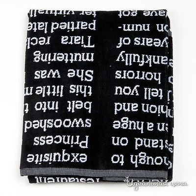 Полотенце Galliano, цвет цвет черный