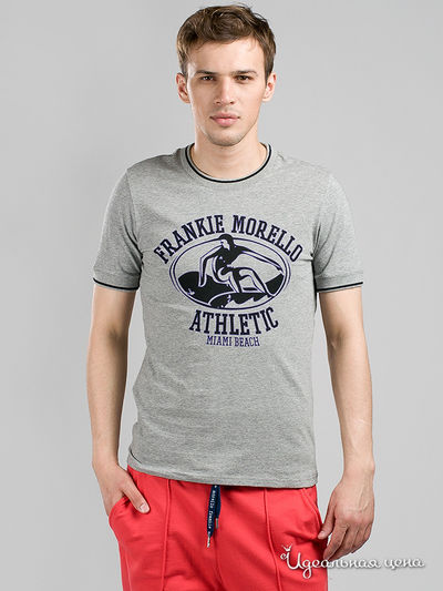 Футболка Frankie Morello, цвет цвет серый