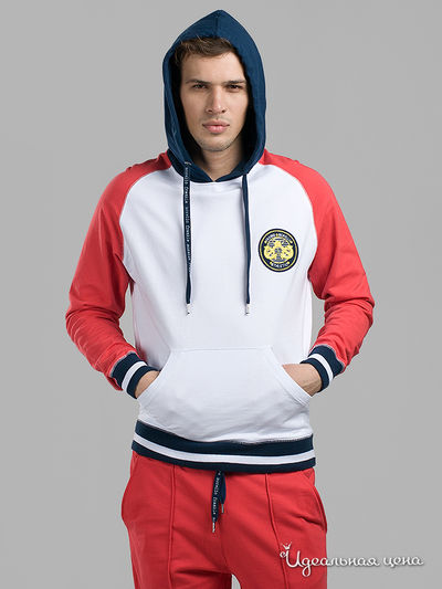 Толстовка Frankie Morello, цвет цвет белый / красный