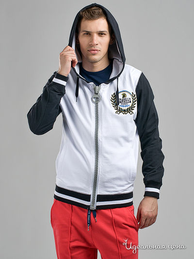 Толстовка Frankie Morello, цвет цвет белый / черный