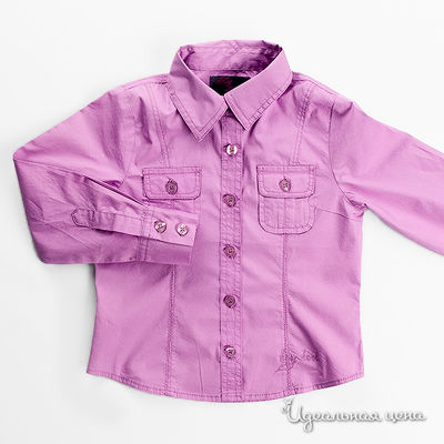 Рубашка R.Zero, K.Kool, MRK для девочки, цвет розовый, рост 98-176см