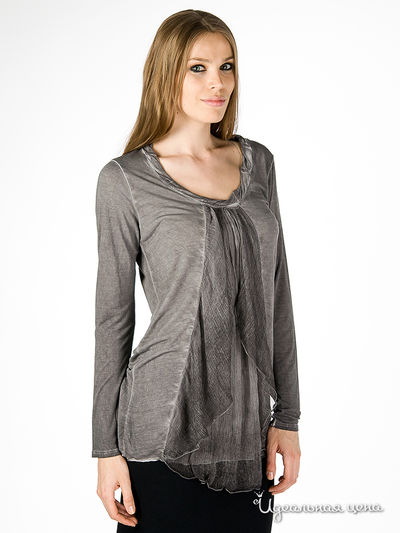 Блузка Angellik, цвет цвет серый