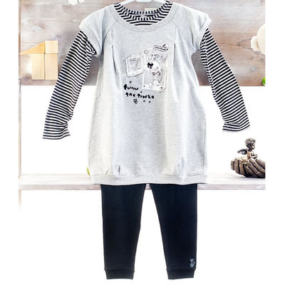 Комплект Mayoral, цвет цвет черный / белый