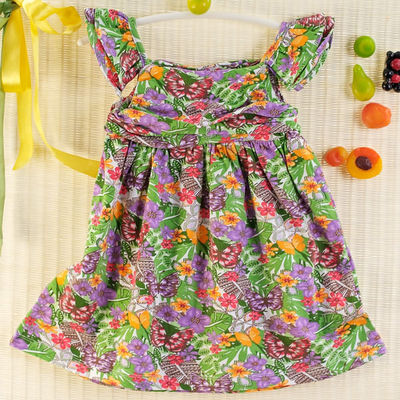 Платье Mayoral, цвет цвет мультиколор