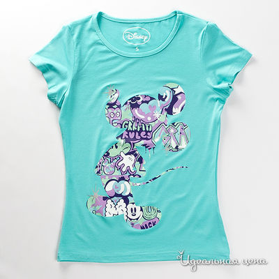 Футболка Disney, цвет цвет бирюзовый
