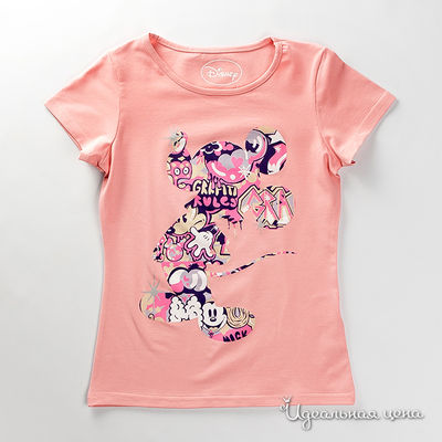 Футболка Disney, цвет цвет розовый