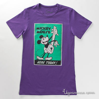 Футболка Disney, цвет цвет фиолетовый
