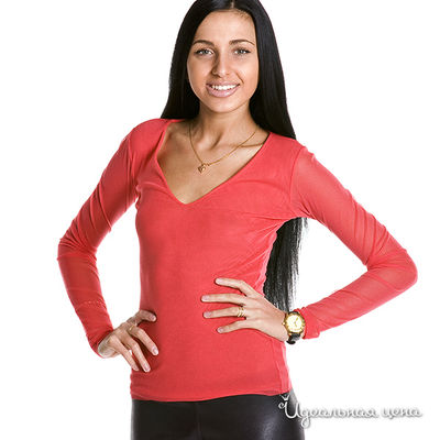 Блуза Lovini, цвет цвет красный