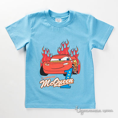 Футболка Disney, цвет цвет голубой