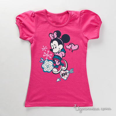 Футболка Disney, цвет цвет фуксия