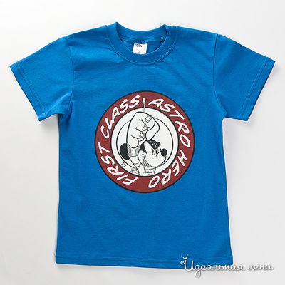 Футболка Disney, цвет цвет василек