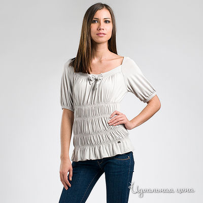 Блуза Bambolita, цвет цвет бежевый