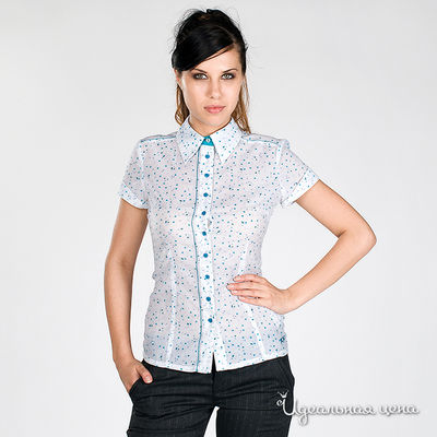 Блуза Mexx, цвет цвет белый / голубой