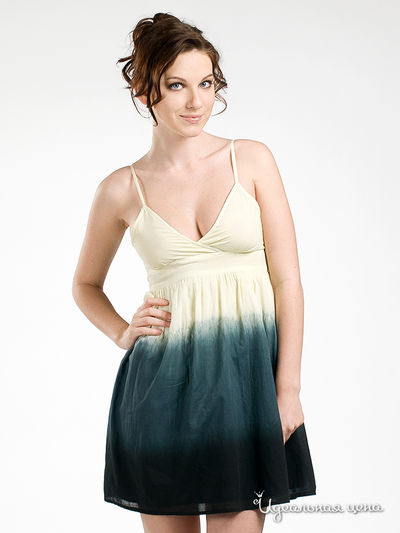 Платье Silvian Heach, цвет цвет светло-желтый / синий