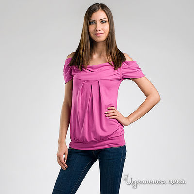 Футболка Bambolita, цвет цвет сиреневый