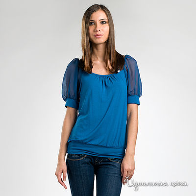 Блуза Bambolita, цвет цвет синий
