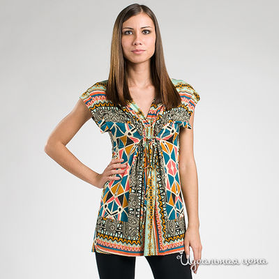 Туника Bambolita, цвет цвет бюрюза / голубой