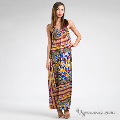 Платье Bambolita, цвет цвет коричневый / синий