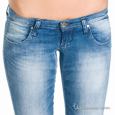 Брюки джинсовые TAKE TWO женские, цвет голубой