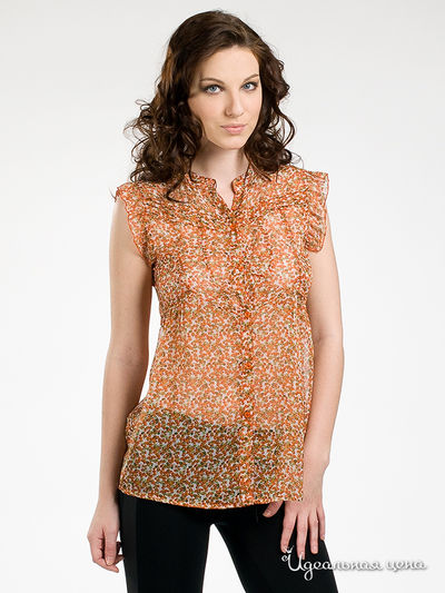 Блузка Silvian Heach, цвет цвет оранжевый