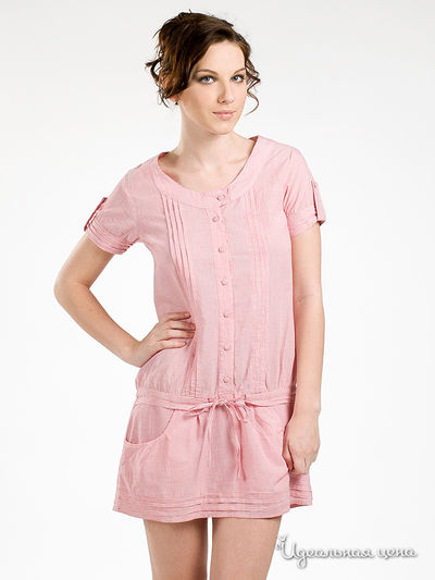 Платье Silvian Heach, цвет цвет розовый
