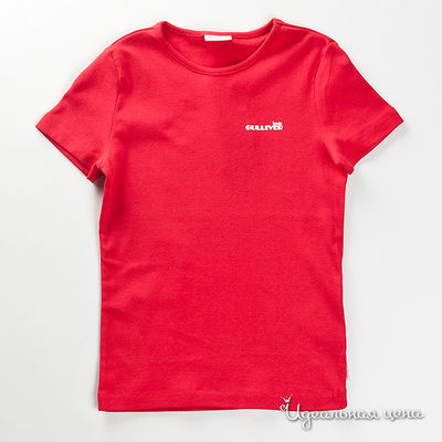 Футболка Gulliver, цвет цвет красный