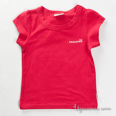 Футболка Gulliver, цвет цвет розовый